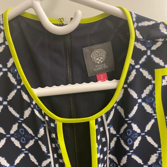 Vince Camuto Geometric print dress - Picture 4 of 9